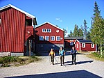 Zur&uuml;ck in der Zivilisation in der Kvikkjokk Fj&auml;llstation